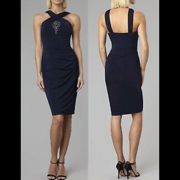 David Meister Beaded Cocktail Dress - Picture 13 of 16